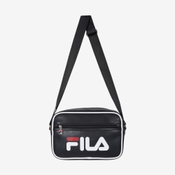 Fila Pu Mini Horizontal - Miesten Olkalaukku - Mustat | FI-93375